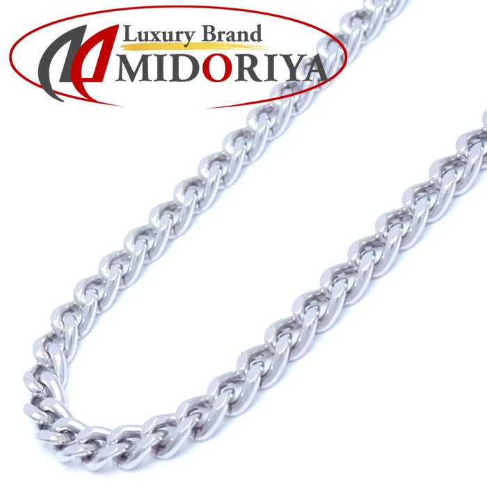 喜平ネックレス Pt850プラチナ 2面 シングル 55cm 16.7g/75716【中古】【FJ】|Luxury Brand ミドリヤ店