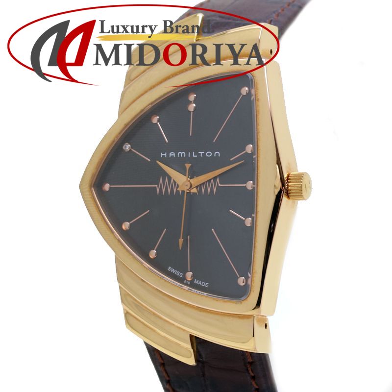 楽天市場】希少品 電池交換済 HAMILTON ハミルトン ベンチュラ H244210