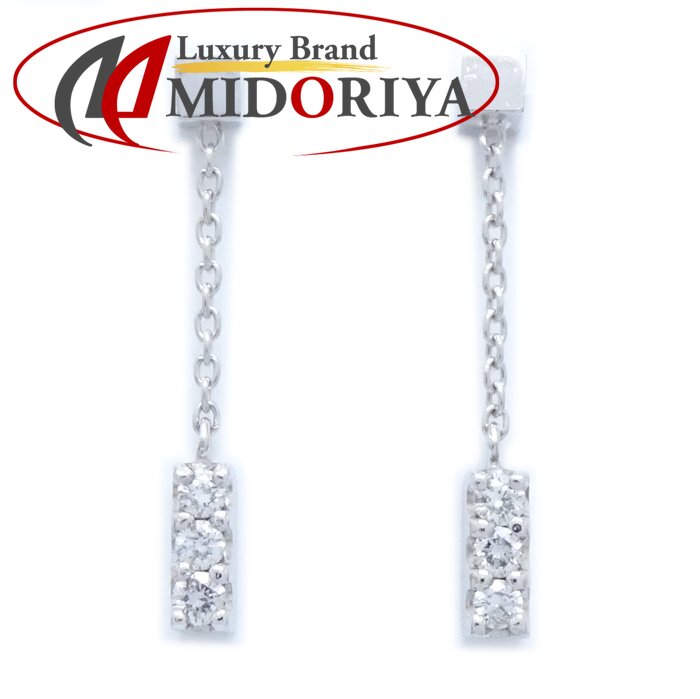 スター ジュエリー ハート型ピアス　k18 ホワイトゴールド ハート | ピアス | スタージュエリー公式オンラインストア