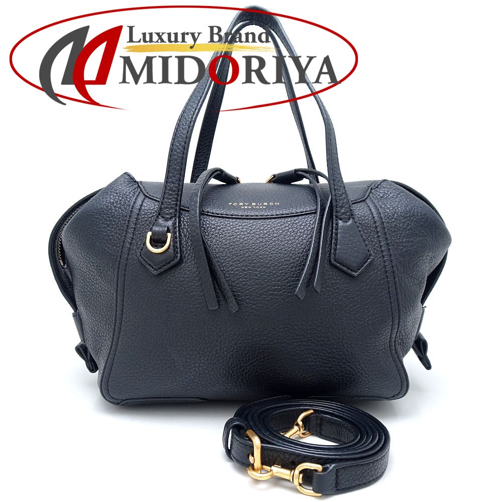 【楽天市場】Tory Burch トリーバーチ ハンドバッグ 2Way レザー ブラック/352120【中古】：Luxury Brand ...