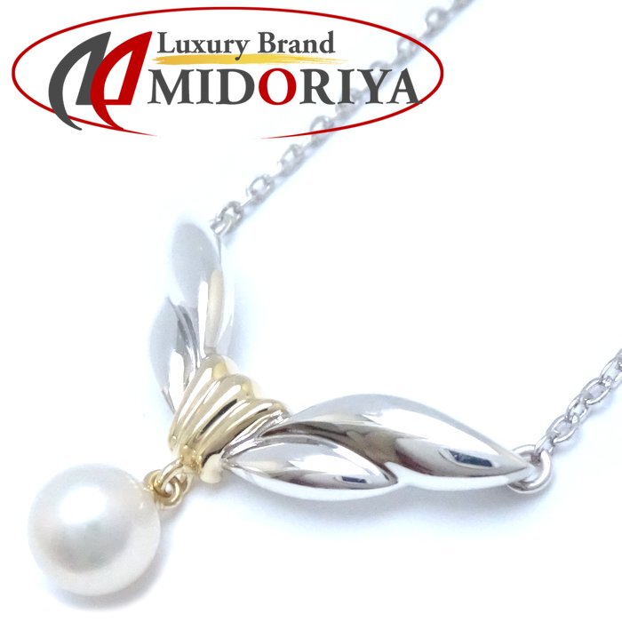 楽天市場】MIKIMOTO ミキモト パール ネックレス 真珠7.2mm K18YG