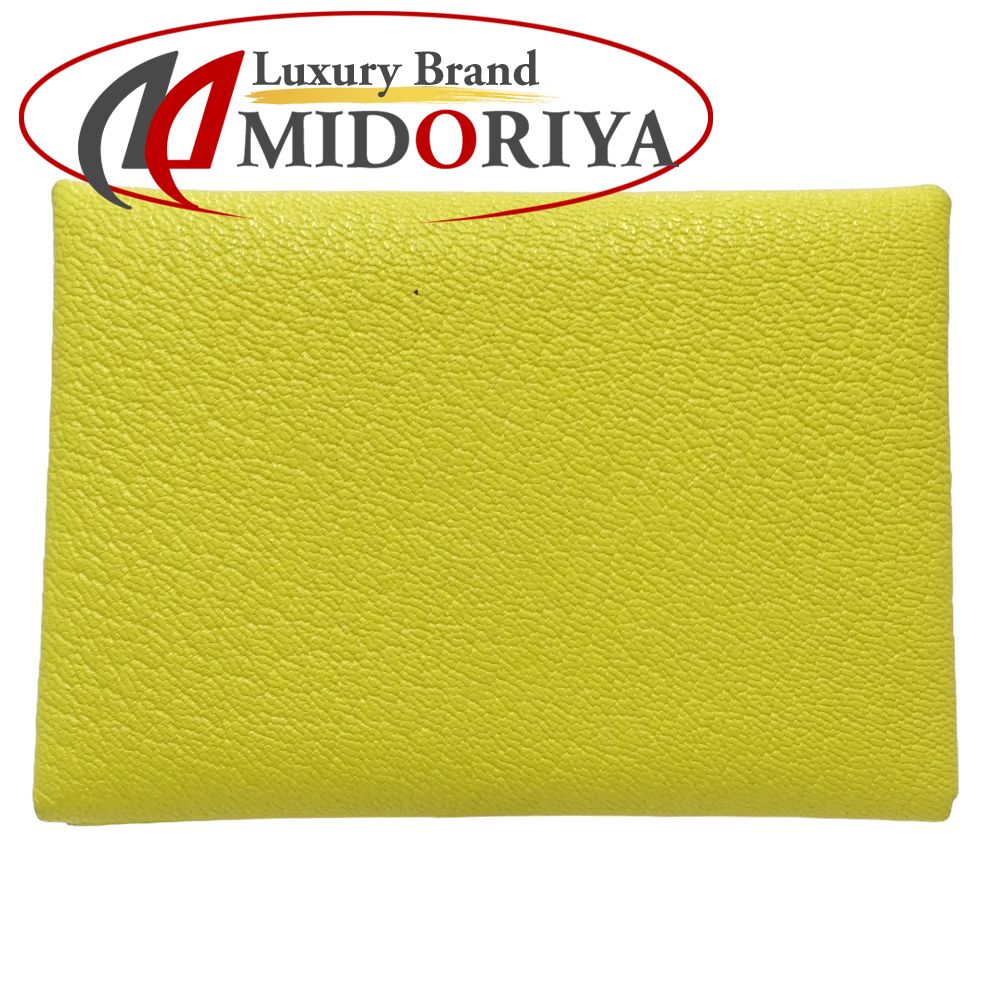 HERMES エルメス コインケース 082977CK カルヴィデュオ Z刻印 レザー ジョーヌナプル/181193【中古】｜Luxury Brand ミドリヤ店