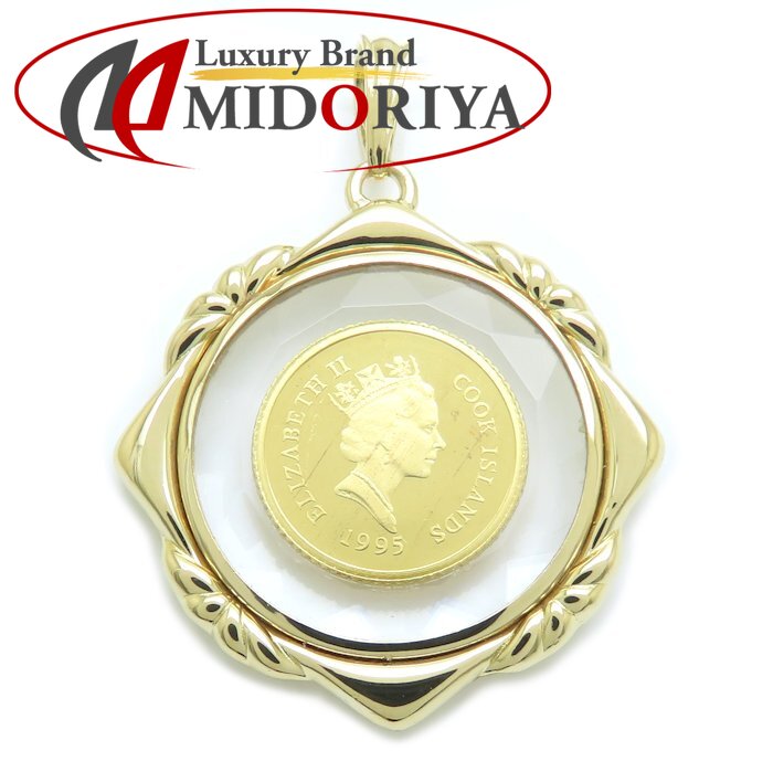 楽天市場】K22 1/4oz エンジェル コイントップ 金貨 エリザベス K22