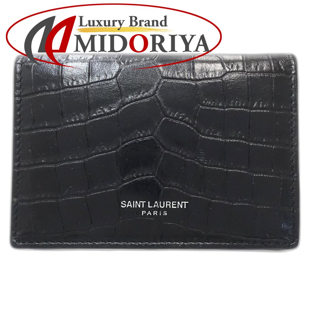 楽天市場】SAINT LAURENT PARIS サンローラン パリ ロゴプリントレザー  