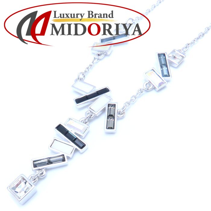 SWAROVSKI スワロフスキー イナラ Yスタイル オーロラ ネックレス クリスタル 835018 シルバーメッキ /293733【中古】【BJ】｜Luxury Brand ミドリヤ店