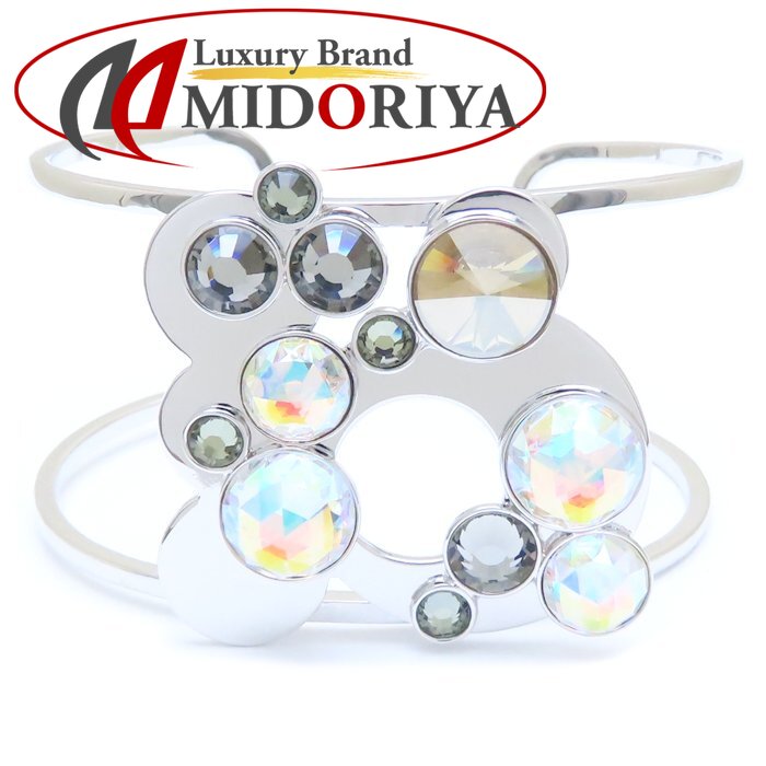 【セール】スワロフスキー　クリスタルダスト　二連バングル SWAROVSKI スワロフスキー クリスタルダストブレスレット