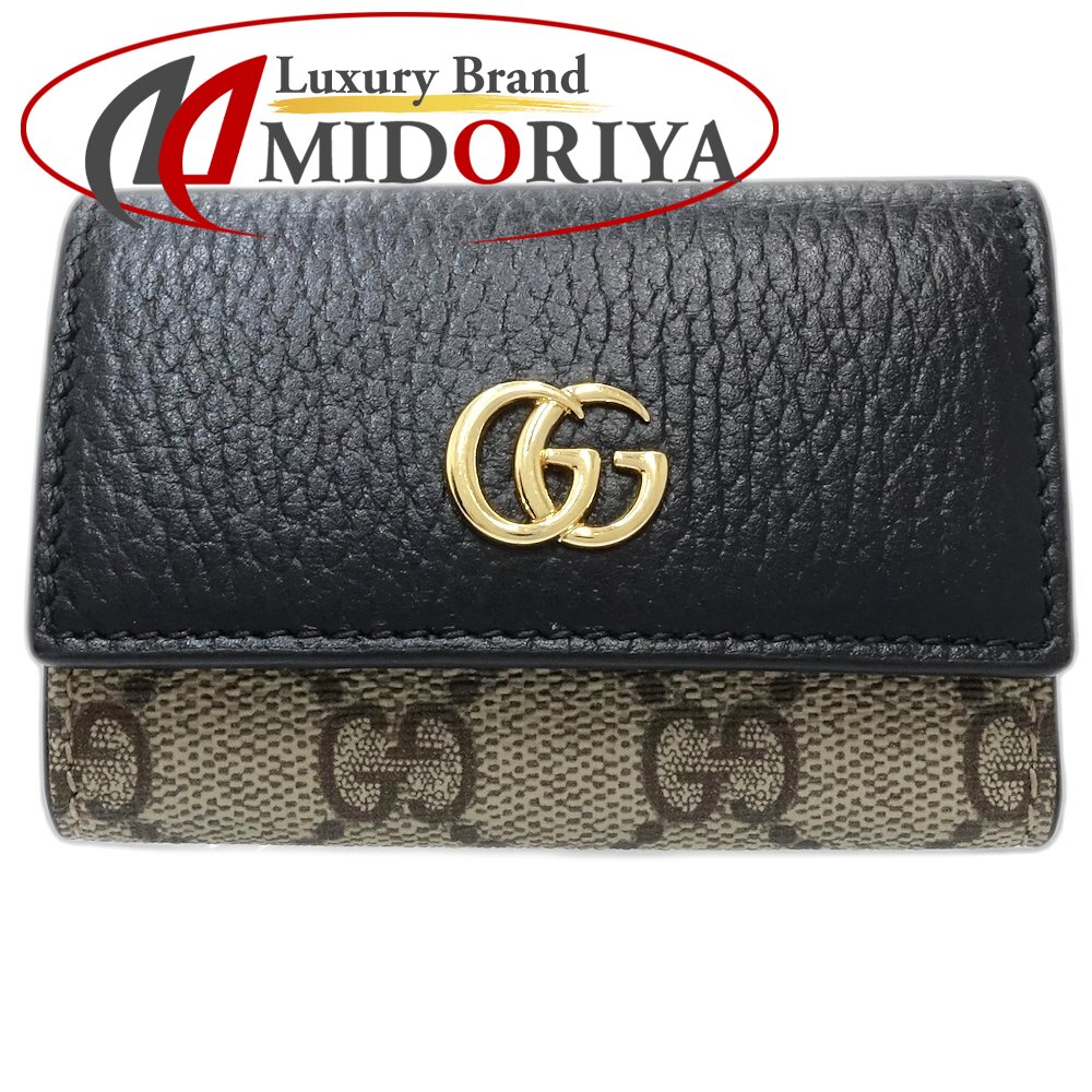 楽天市場】GUCCI グッチ GGキャンバス リボン 6連キーケース