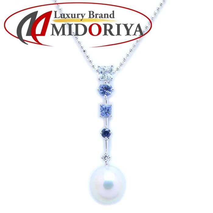 TASAKI 真珠 一粒パールネックレス　未使用 TASAKI 田﨑真珠 1粒 パール 真珠 ネックレス SILVER シルバー