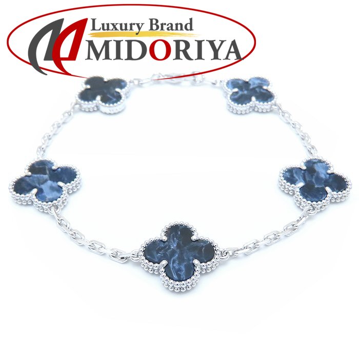 美品VanCleef&Arpels ヴァンクリーフ&アーペル ブレスレット 5P 楽天市場】ヴァンクリーフ＆アーペル Van Cleef & Arpels