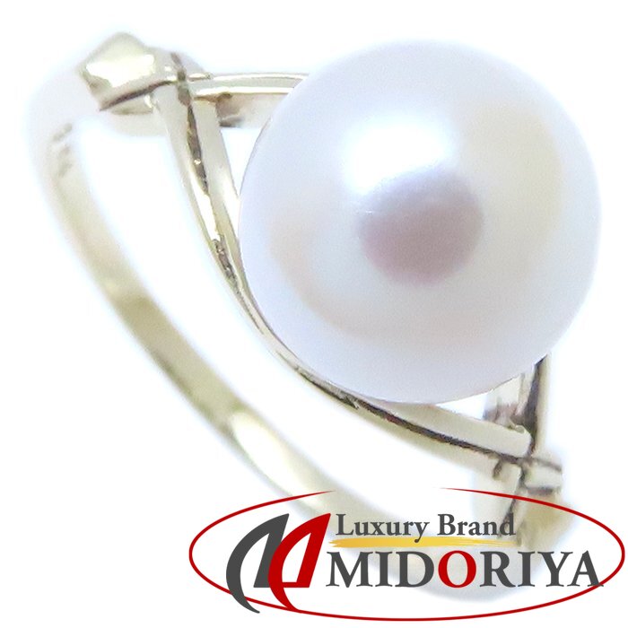楽天市場】ミキモト MIKIMOTO リング パール 10mm珠 ダイヤモンド 11号