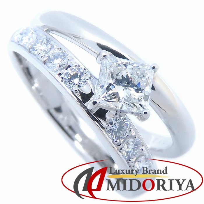 田崎真珠　ホワイトゴールド ダイヤモンド リング7号 新品未使用 田崎真珠 ホワイトゴールド ダイヤモンド リング7号 新品未使用 楽天