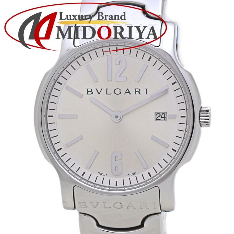 BVLGARI ブルガリ ソロテンポ ST35S ST35C6SSD【磨き済/電池交換済】【中古】腕時計 メンズ ステンレススチール /40067
