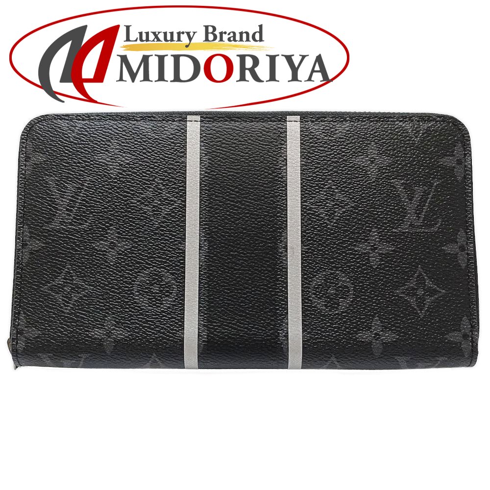 【中古】LOUIS VUITTON ルイヴィトン モノグラム 長財布 M64645 ジーッピーオーガナイザー モノグラム エクリプス ノワール メンズ /181647
