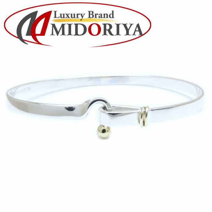 ★2周年★【TIFFANY&Co.】フック　コンビ　バングル　1524 ☆2周年☆【TIFFANY&Co.】フック コンビ バングル 1524 - メルカリ