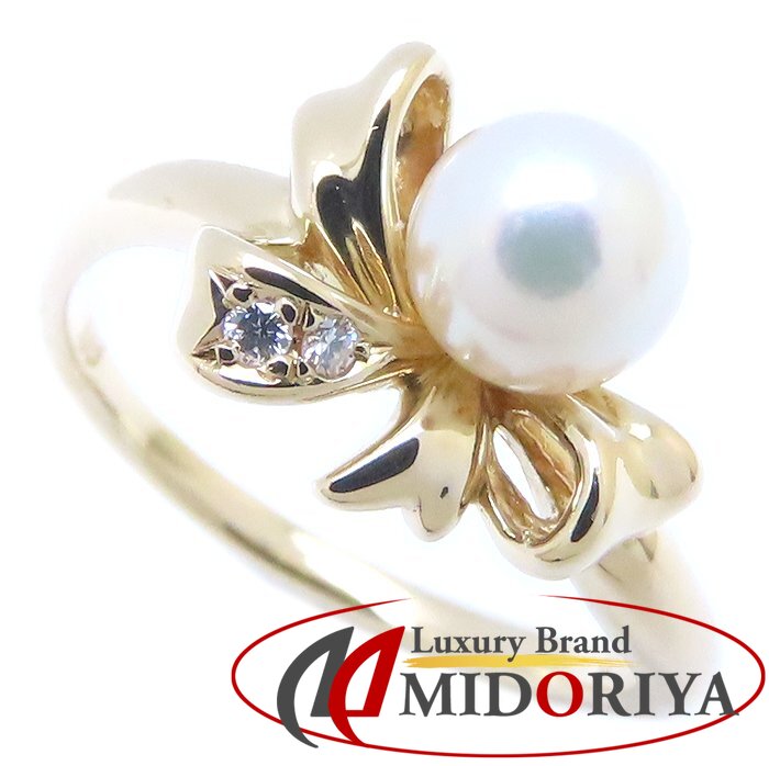 タ*ー様 TASAKI☆K18 あこやベビーパールリング☆10号☆ 楽天市場】TASAKI 田崎真珠 プチパールリング K18PG 10号 RC-4484