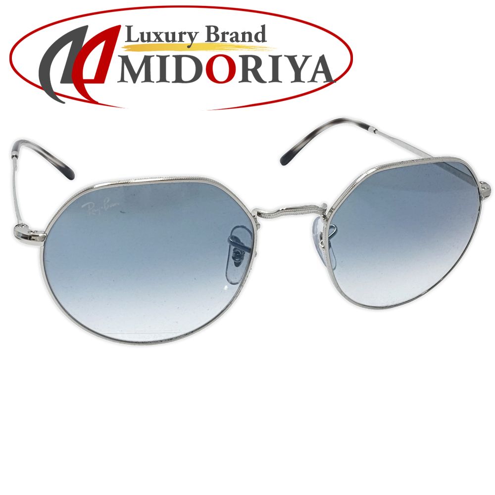 Ray-Ban レイバン サングラス RB3565 003/3F JACK 53□20 145 プラスチック ブルーグラデーションレンズ レディース /188598【中古】