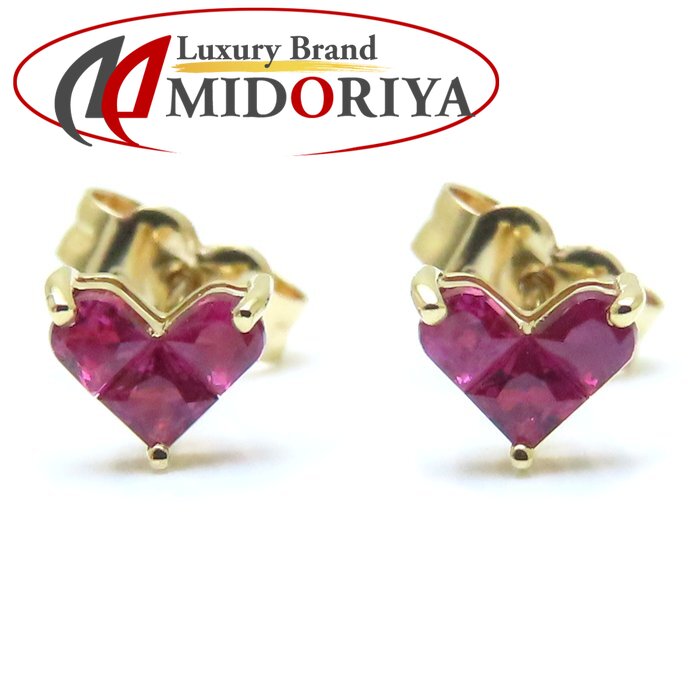 スタージュエリー　K18WG ミステリアスハート　ルビーリング　ギャランティ付 スタージュエリー STAR JEWELRY k18 ルビーハートリング STAR JEWELRY