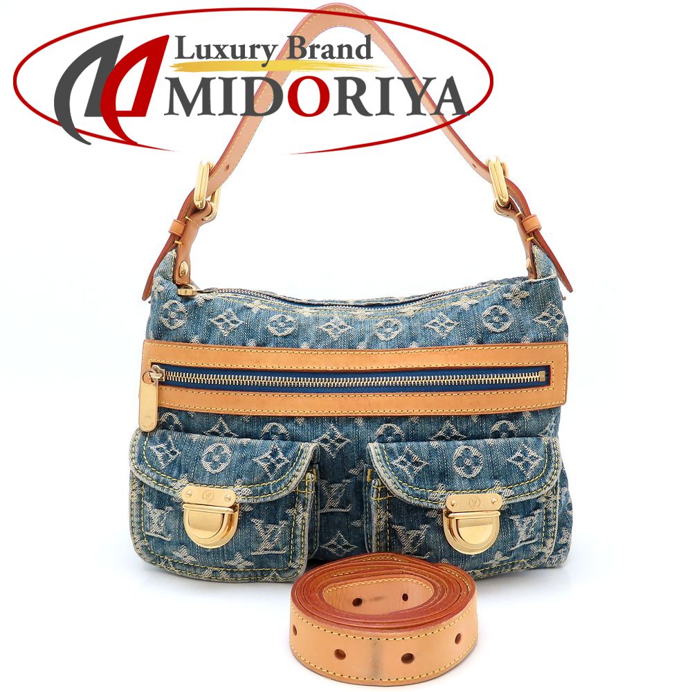 楽天市場】ルイヴィトン モノグラムデニム バギーPM ショルダーバッグ