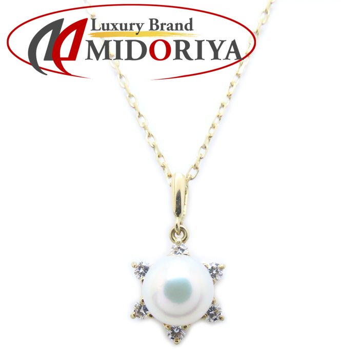 楽天市場】MIKIMOTO ミキモト パール ネックレス Y字ネックレス K18WG