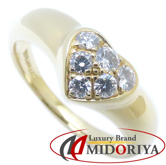 【極美品】ティファニー K18YG LOVE リング14号 TIFFANY&Co.（ティファニー） K18 LOVE リング パロマピカソ ラブ