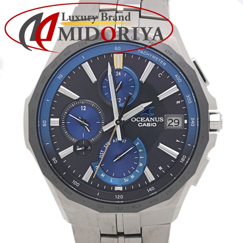 楽天市場】【CASIO】【OCEANUS】カシオ『オシアナス マンタ』OCW