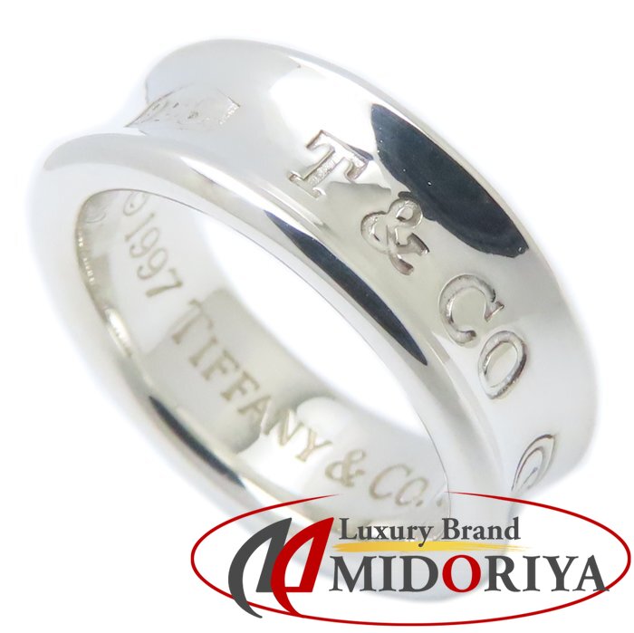 楽天市場】TIFFANY&Co. ティファニー 1837 スクエア リング 指輪 約18