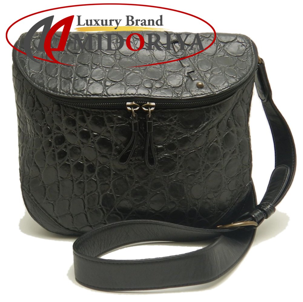 楽天市場】【GRES PARIS】グレクロコダイル ハンドバッグ ブラック 黒