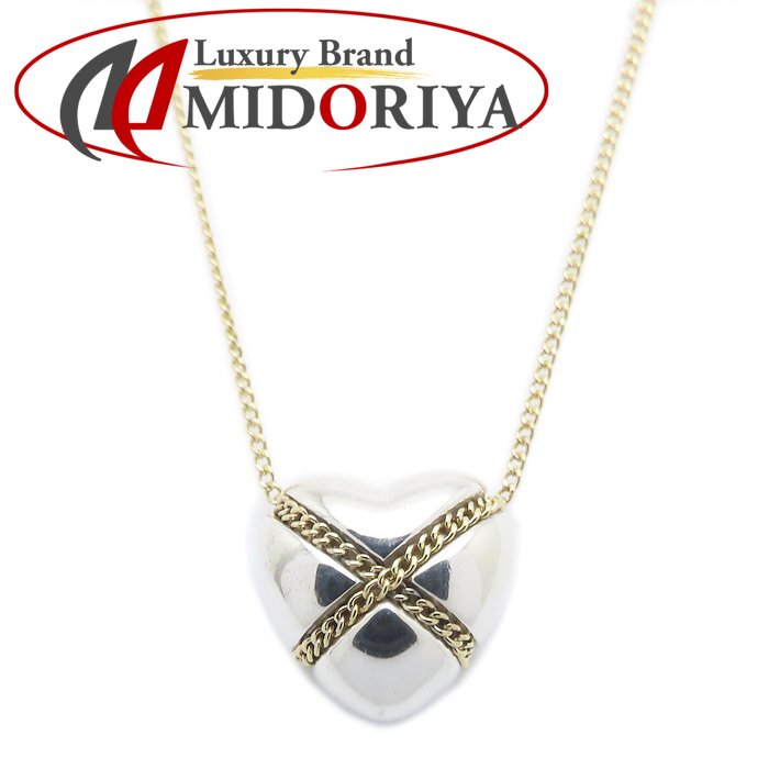 楽天市場】ティファニー クローバー ネックレス シルバー/K18YG