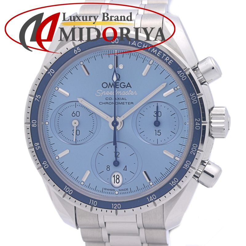 OMEGA ゼロ 素早さお師匠さん38粍 324.30.38.50.03.001 コーアクシャル クロノメーター【2025年買いもとめる】【中古】ウオッチ メンズ ステンレス鋼スチール写真 /40282 メンズ腕時計-腕時計