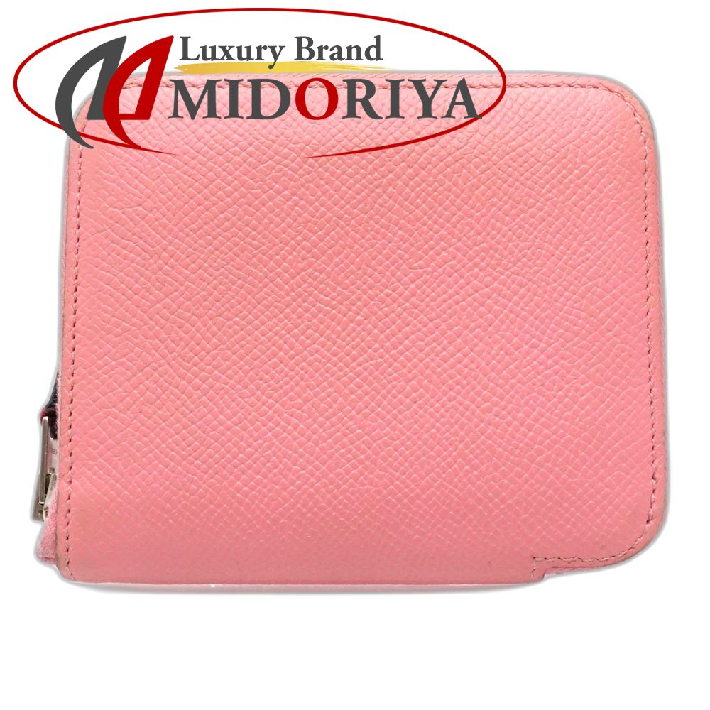 【中古】HERMES エルメスコインケース アザップコンパクトシルクイン T刻印 ヴォーエプソン ピンク レディース /181926 35,718円