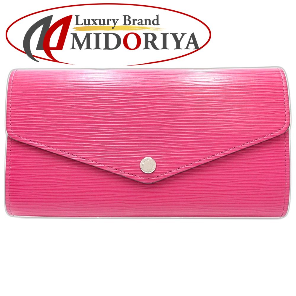 【中古】LOUIS VUITTON ルイヴィトン エピ 長紙入れ M41958 ポルトフォイユ サラ 熱っぽいさくら色 レディース /181968