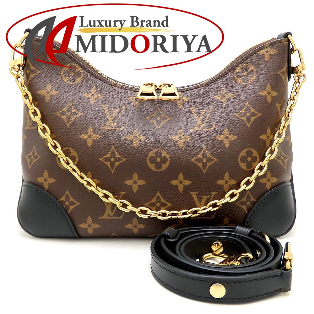 LOUIS VUITTON ルイヴィトン モノグラム ブーローニュPM 2Way M45831 ショルダーバッグ ノワール レディース /353162【中古】