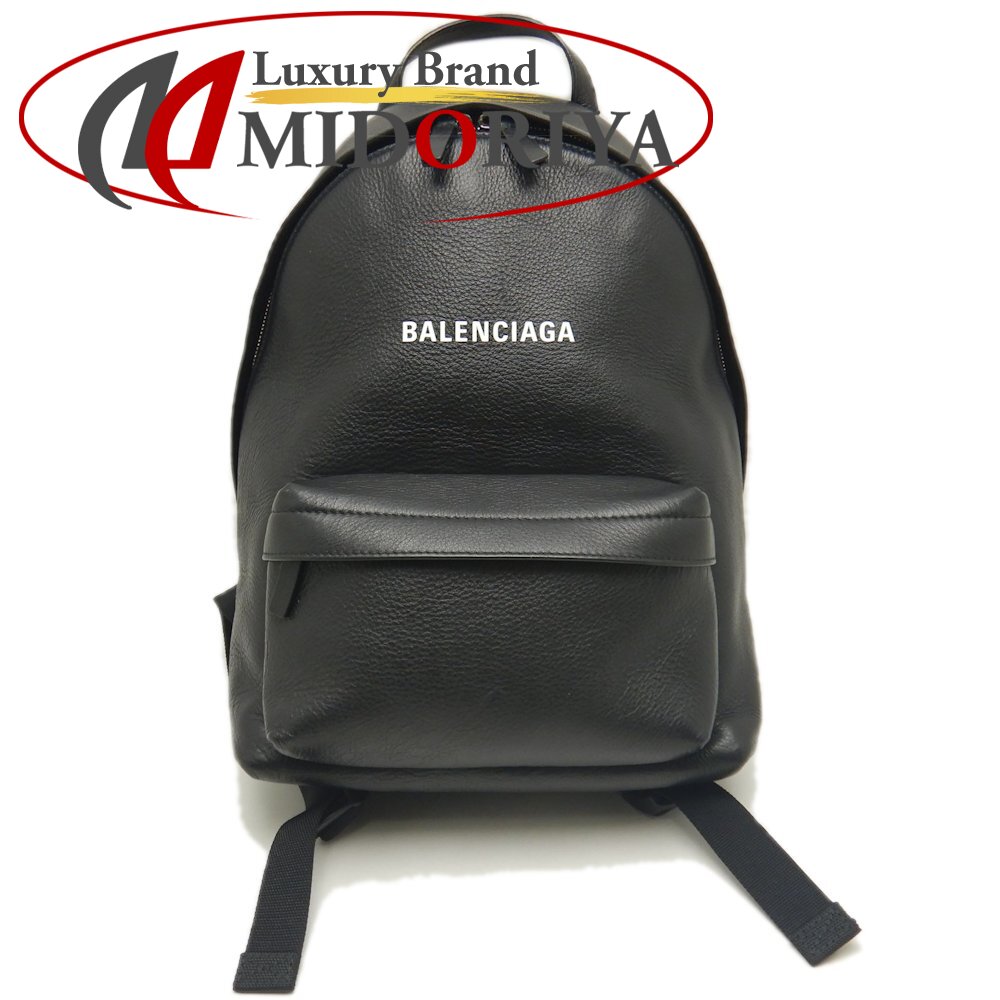 BALENCIAGA バレンシアガ エブリデイ 552379 リュック・バックパック レザー ブラック レディース /253660【中古】