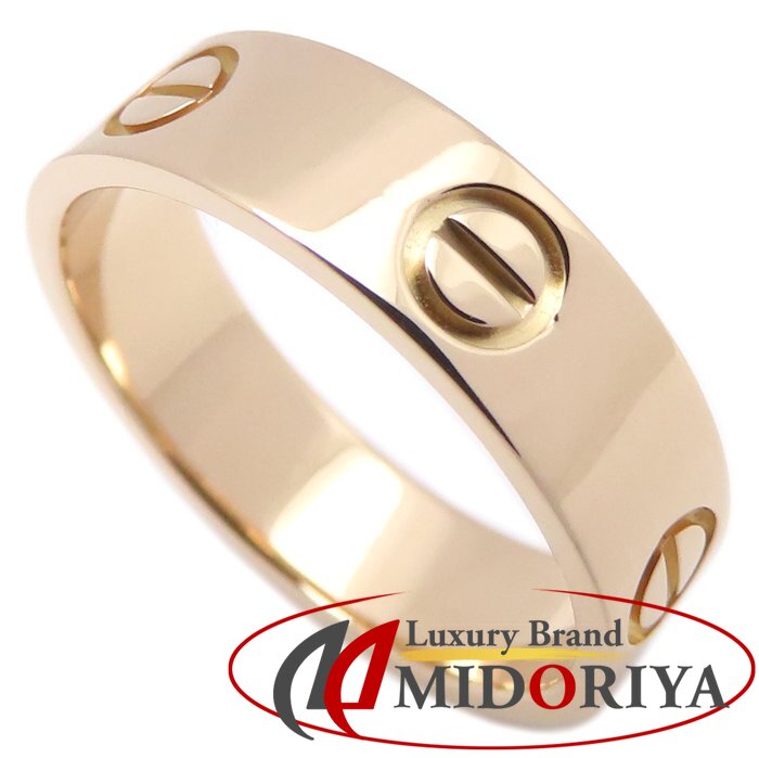 CARTIER カルティエ ラブ リング 指輪 #57 16.5号 K18PG ピンクゴールド レディース B4084800/295391【中古】【BJ】