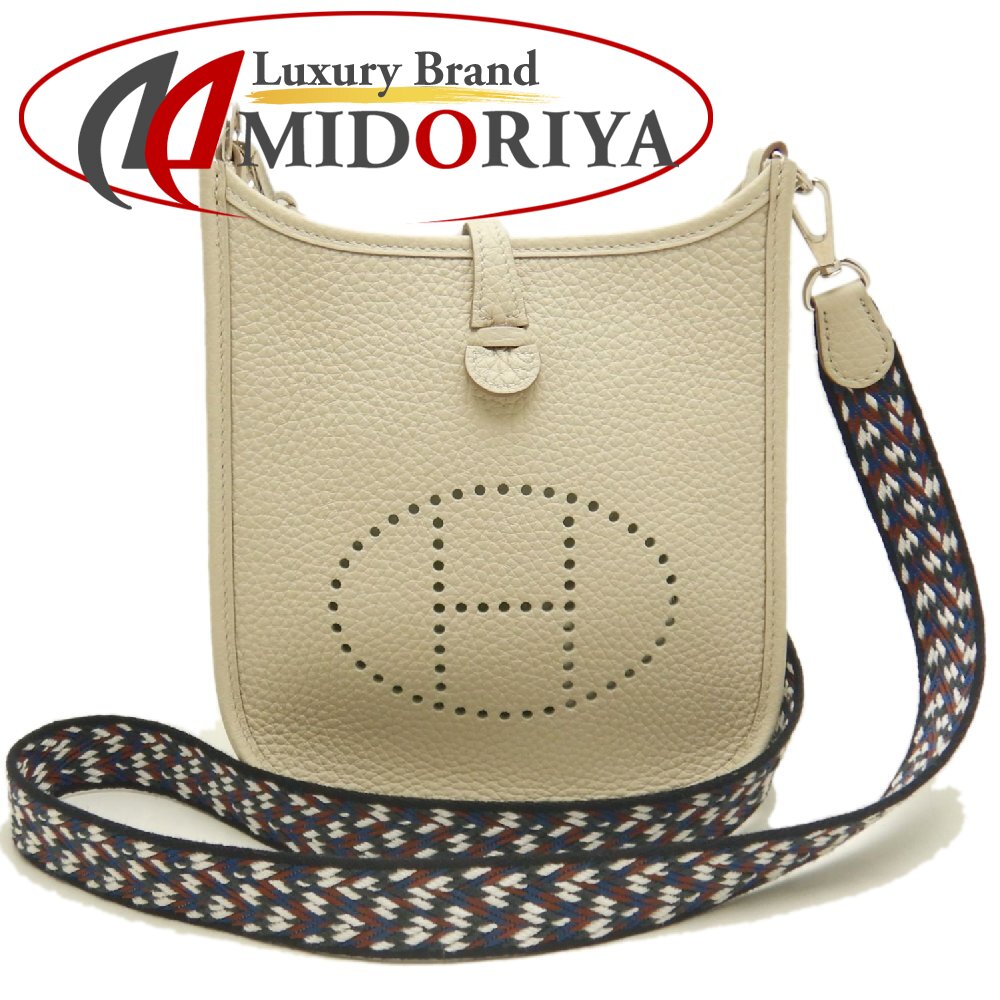 HERMES エルメス エブリン エヴリンTPM ショルダーバッグ トリヨンクレマンス 混凝土 レディース /253830【中古】