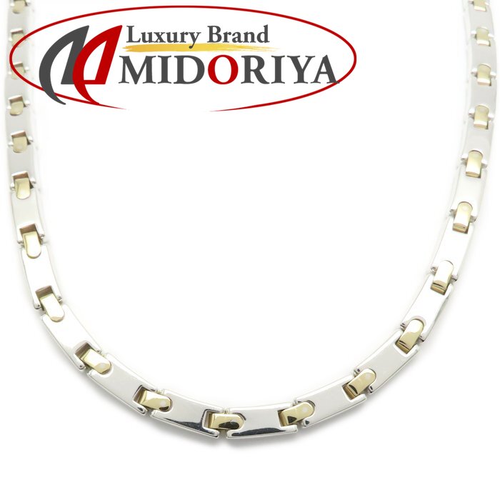 TIFFANY&Co. ティファニー デザイン ネックレス 48cm シルバー925xゴールド レディース /295638【中古】【BJ】｜Luxury Brand ミドリヤ店