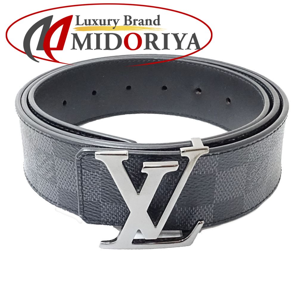 LOUIS VUITTON ルイヴィトン ダミエ ベルト M0213 サンチュールLVイニシャル 110/44 グラフィット レディース /182125【中古】｜Luxury Brand ミドリヤ店