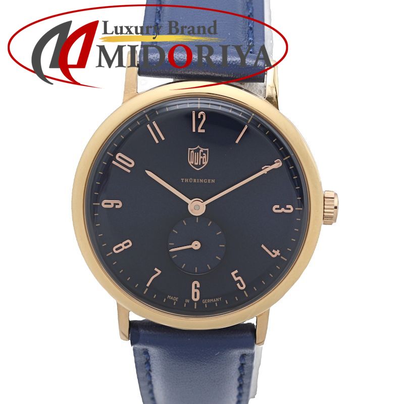 DUFA ドゥッファ グロピウス DF-7001-0F【中古】腕時計 メンズ ステンレススチールx革 /130545|Luxury Brand ミドリヤ店