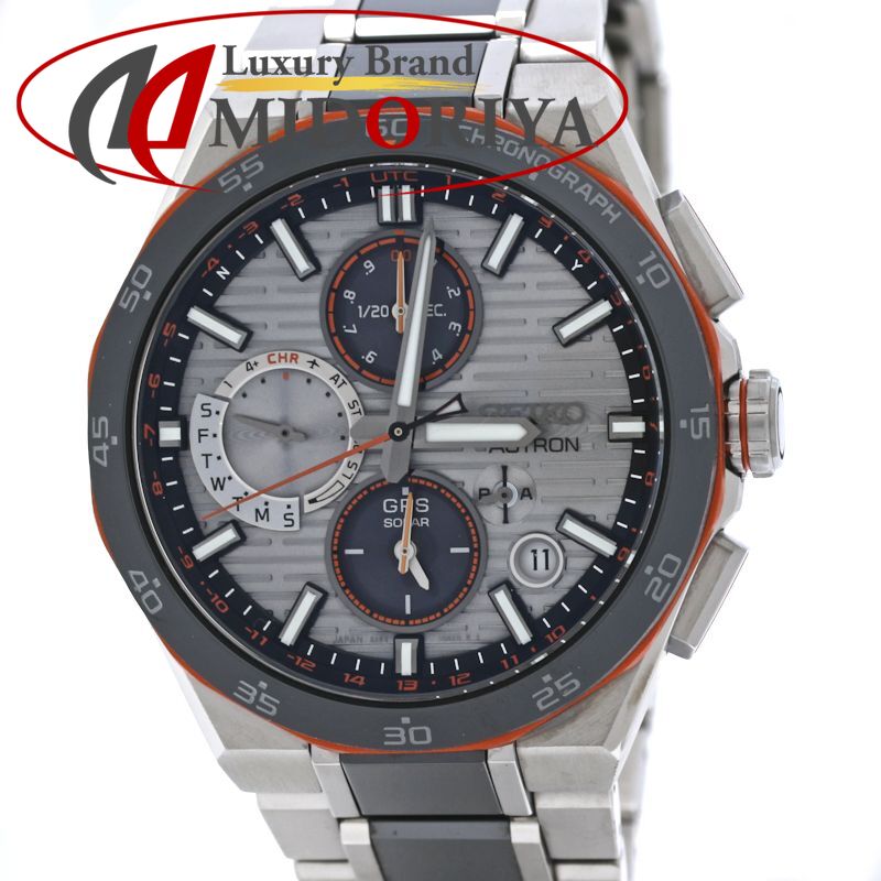 SEIKO セイコー アストロン ネクスター GPSソーラー SBXC183 5X83-0AS0-1 1200本限定【2025年購入】【中古】腕時計 メンズ セラミックxチタン /40534｜Luxury Brand ミドリヤ店 129,250円