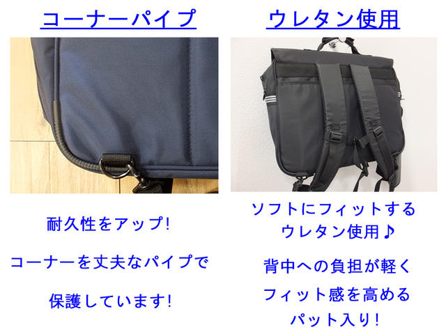 アディダス3WAYバッグadidasスクールバッグ横型12L通学バッグ通学かばん教科書仕切り付YC59001入学式入学祝い新学期中学生高校生部活通塾用ナイロンバッグA4収納サイズリュックサック万能バッグ3ウエイプレゼントお祝い楽天通販楽天ランキング2位