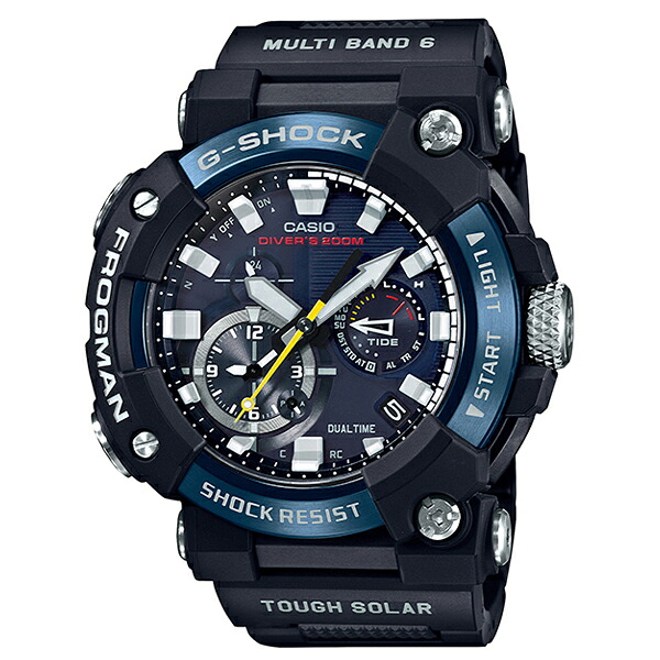 カシオ\u003cBR\u003eG-SHOCK（ジーショック） MASTER OF G FROGMAN\u003cBR\u003eソーラー 電磁波 メンズ ウオッチ\u003cBR\u003eGWF-A1000C-1AJF