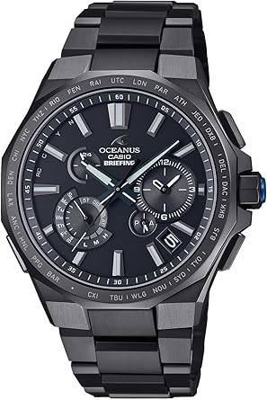 カシオ \u003cBR\u003eオシアナス \u003cBR\u003e【国内置き目品】 \u003cBR\u003eBRIEFING協調主義青写真 日本製\u003cBR\u003eClassic Line Bluetooth積み上げる\u003cBR\u003e電磁波ソーラー\u003cBR\u003eサファイア硝子\u003cBR\u003eOCW-T6000BR-1AJR \u003cBR\u003eメンズ 黒いこと