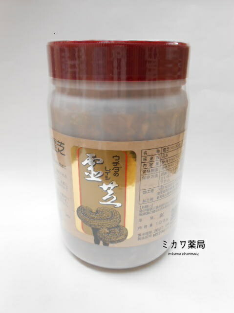 ウチダ和漢薬霊芝（日本）・刻 100g（マンネンタケの子もの忠実やか）貨物輸送無料【smtb-k】【w1】