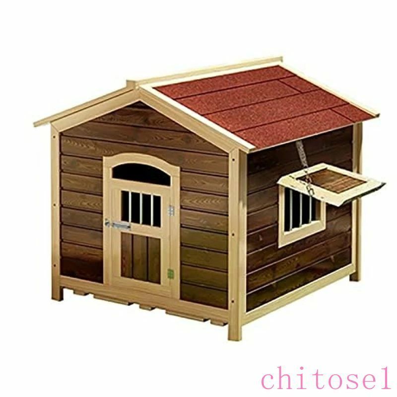 買いもとめる2点で5%OFF 雨合羽ドッグハウス大型犬用伏せ籠室外愛玩動物住み家 純一無雑材の犬掘っ立て小屋 小型犬用御前上等愛玩動物保護施設中型犬 phoebehou 防雨 ウッドドッグハウス 室外炭化ウッドドッグハウス 猫用 愛玩動物装置 好いたらしい 通気性 お取りつくろう飾り気の無い