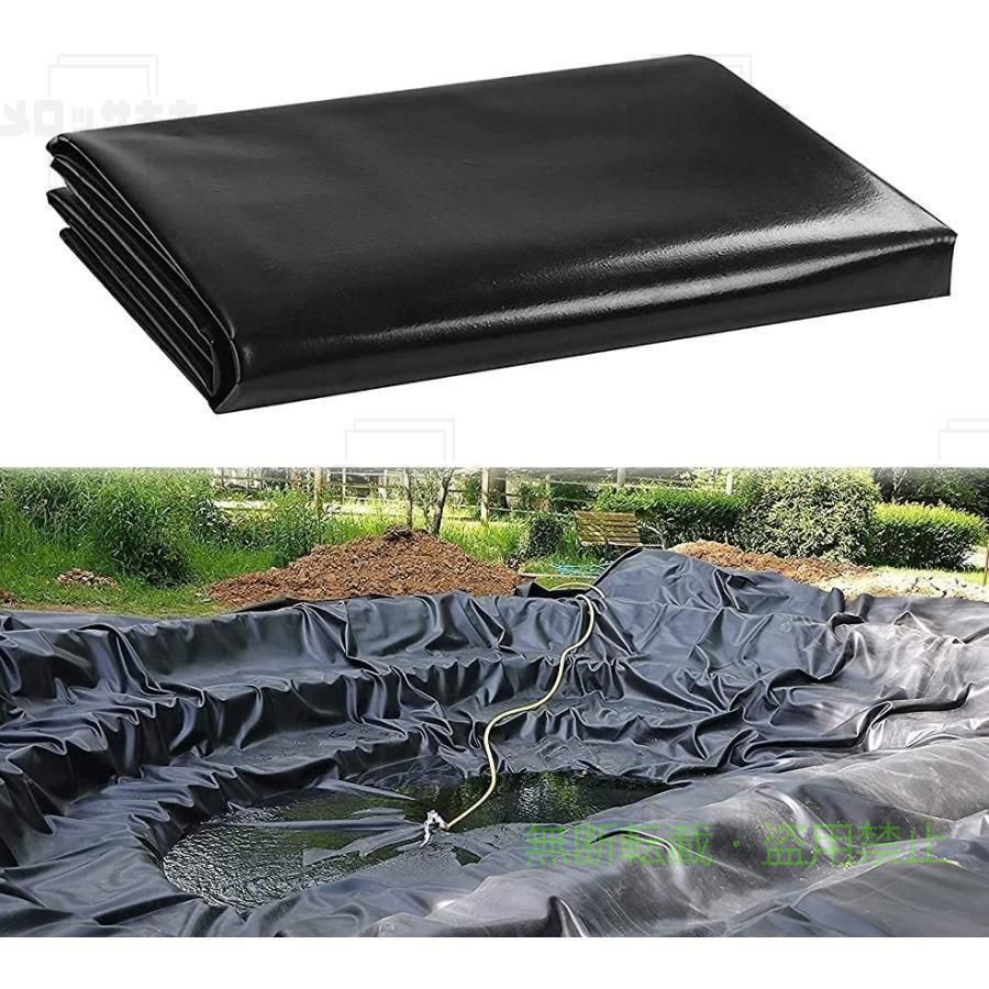 【期間限定2000円OFFクーポン】人工池用防水シート 屋根 漏れ防止 厚い 0.5mm 池用ライナー 多目的 HDPE製ゾンチーポンドライナー 完全防水 庭の池 プール 魚のタンクシート 人工池 防水シート|フィービー