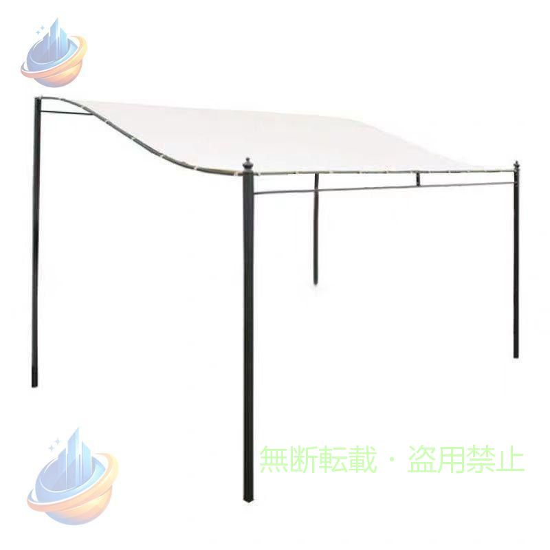 【期間限定500円OFFクーポン】屋外パティオガーデン裏庭防水防風テント 天蓋付き 屋根庇 ひさし 雨よけゾンチーPUコーティング UAカット 夏の涼しさ 取り付けが簡単 アウトドア 芝生 屋外｜フィービー