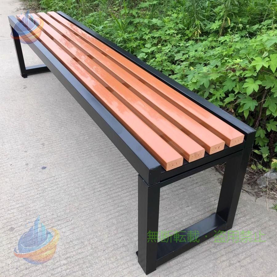 【期間限定2000円OFFクーポン】ガーデンベンチ公園のベンチ100cm 120cm 150cm 180cm 200cm屋外公園縁台椅ゾンチー子防水および日焼け止め腐食プラスチック木材屋外ベンチ設置が簡単強力な耐｜フィービー