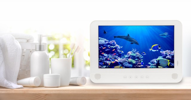 楽天市場】シャープ ポータブル液晶テレビ 12V型 ホワイト 2T-C12AF-W