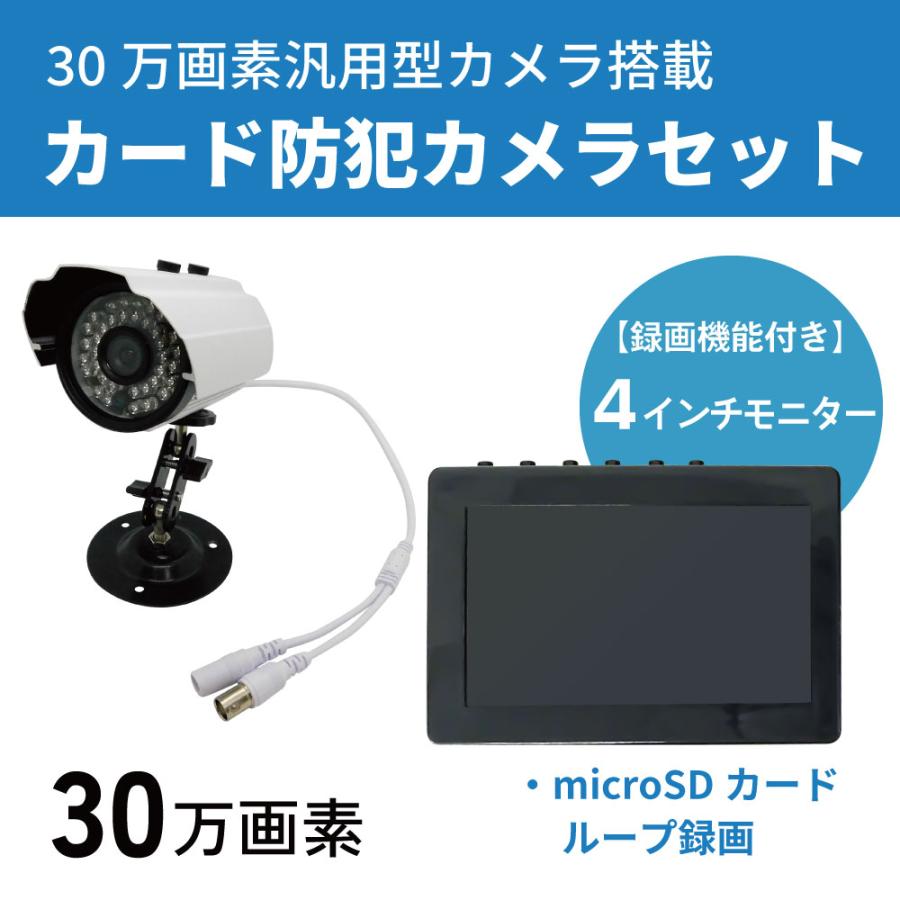 防犯カメラ　WEBカメラ　防犯カメラセット b7137-0.jpg