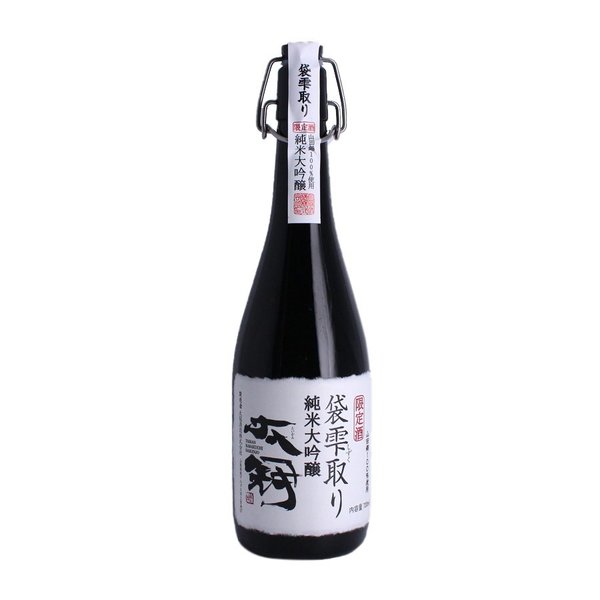 ＼割引クーポン配布／袋雫取り 純米大吟醸 原酒 720ml 1本 無濾過 生原酒 山田錦使用 南アルプス 天然水仕込み 冷蔵便 山梨 富士山 お土産 ギフト プレゼント 大冠酒造 地酒 ご当地 日本酒 銘酒 生酒 冷